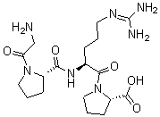 CAS 登录号：67869-62-9， 甘氨酰-L-脯氨酰-L-精氨酰-L-脯氨酸
