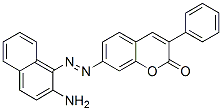 CAS#: 67906-30-3, 7-[(2-Amino-1-Naphthyl)Azo]-3-Phenyl-2-Benzopyrone