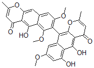 CAS#: 67924-64-5, 5,5',6'-Trihydroxy-6,8,8'-Trimethoxy-2,2'-Dimethyl-7,10'-Bi[4H-Naphtho[2,3-b]Pyran]-4,4'-Dione