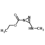 CAS#: 67927-19-9, Ethyl 3-(methylamino)-1H-diazirene-1-carboxylate
