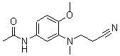CAS#: 67940-00-5, N-(3-((2-Cyanoethyl)Methylamino)-4-Methoxyphenyl)-Acetamide