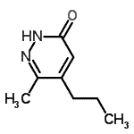 CAS 登录号：679405-98-2， 6-甲基-5-丙基-3(2H)-哒嗪酮