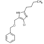 CAS 登录号：679412-76-1， 5-[(苄氧基)甲基]-2-丁基-4-氯-1H-咪唑
