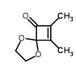 CAS 登录号：679435-11-1， 2,3-二甲基-5,8-二氧杂螺[3.4]辛-2-烯-1-酮