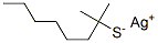 CAS 登录号：67952-62-9， 叔壬烷硫醇银