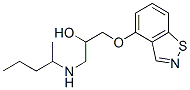 CAS#: 67982-24-5, 1-(1,2-Benzisothiazol-4-Yloxy)-3-[(1-Methylbutyl)Amino]-2-Propanol