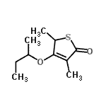CAS#: 679828-60-5, 4-sec-Butoxy-3,5-dimethyl-2(5H)-thiophenone