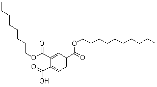 CAS#: 67989-23-5, 1,2,4-Benzenetricarboxylic acid, monodecyl monooctyl ester