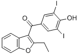 CAS#: 68-90-6, Benziodarone
