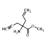 CAS#: 680189-75-7, Methyl 2-amino-2-(2-propyn-1-yl)-4-pentenoate
