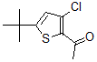 CAS#: 680211-01-2, 1-[3-Chloro-5-(1,1-Dimethylethyl)-2-Thienyl]-Ethanone