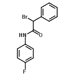 CAS#: 680213-42-7, 2-Bromo-N-(4-fluorophenyl)-2-phenylacetamide