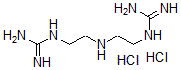 CAS 登录号：68027-20-3， N,N'''-(亚氨基二-2,1-乙二基)二-胍盐酸盐(1:2)