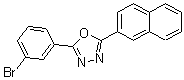 CAS#: 68047-41-6, 2-(3-Bromophenyl)-5-(2-Naphthalenyl)-1,3,4-Oxadiazole