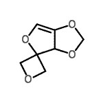 CAS#: 68051-82-1, 3aH-Spiro[furo[3,4-d][1,3]dioxole-4,3'-oxetane]