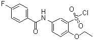 CAS#: 680618-06-8, 2-Ethoxy-5-[(4-fluorobenzoyl)amino]benzenesulfonyl chloride