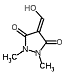 CAS#: 680987-19-3, 4-(hydroxymethylene)-1,2-dimethyl-pyrazolidine-3,5-dione