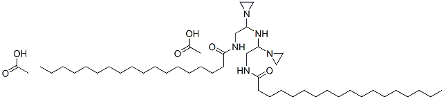 CAS 登录号：68109-66-0， N,N'-[亚氨基二(乙烯亚氨基乙烯)]二硬脂酰胺二乙酸盐
