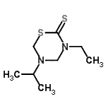 CAS#: 681218-06-4, 3-Ethyl-5-isopropyl-1,3,5-thiadiazinane-2-thione