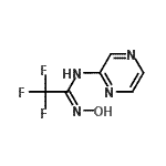 CAS 登录号：681249-55-8， (1Z)-2,2,2-三氟-N-羟基-N'-(2-吡嗪基)乙脒