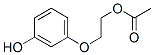 CAS 登录号：68140-43-2， 2-(3-羟基苯氧基)乙基乙酸酯