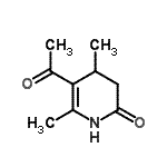 CAS 登录号：681473-87-0， 5-乙酰基-4,6-二甲基-3,4-二氢-2(1H)-吡啶酮