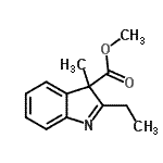CAS#: 681477-48-5, Methyl 2-ethyl-3-methyl-3H-indole-3-carboxylate