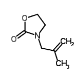 CAS 登录号：681483-44-3， 3-(2-甲基-2-丙烯-1-基)-1,3-恶唑烷-2-酮