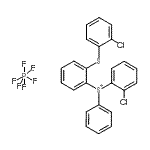 CAS 登录号：68156-09-2， (2-氯苯基){2-[(2-氯苯基)硫基]苯基}苯基磺基n鎓六氟磷酸盐