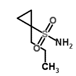 CAS 登录号：681808-58-2， 1-丙基环丙烷-1-磺酰胺