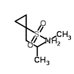 CAS 登录号：681808-62-8， 1-异丁基环丙烷-1-磺酰胺