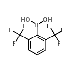 CAS 登录号：681812-07-7， [2,6-二(三氟甲基)苯基]硼酸