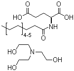 CAS 登录号：68187-29-1， N-椰油酰-L-谷氨酸,单(三乙醇胺)盐
