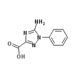 CAS#: 68207-58-9, 5-Amino-1-phenyl-1H-1,2,4-triazole-3-carboxylic acid