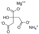 CAS 登录号：68213-76-3， 枸橼酸铵镁盐