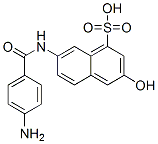 CAS#: 68227-71-4, 7-[(4-Aminobenzoyl)Amino]-3-Hydroxynaphthalene-1-Sulphonic Acid