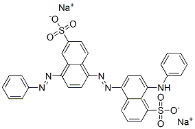 CAS#: 68227-72-5, Disodium 8-(Phenylamino)-5-[[4-(Phenylazo)-6-Sulphonato-1-Naphthyl]Azo]Naphthalene-1-Sulphonate