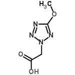 CAS 登录号：682346-79-8， (5-甲氧基-2H-四唑-2-基)乙酸