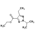 CAS 登录号：682757-69-3， 乙基5-乙基-2-异丙基-2H-1,2,3-三唑-4-羧酸酯