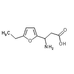 CAS#: 682803-02-7, 3-amino-3-(5-ethyl-2-furyl)propanoic acid