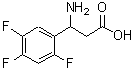CAS#: 682803-77-6, 3-amino-3-(2,4,5-trifluorophenyl)propanoic acid