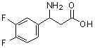 CAS#: 682804-05-3, 3-Amino-3-(3,4-difluorophenyl)propanoic acid