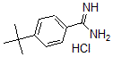 CAS#: 68284-01-5, 4-(1,1-Dimethylethyl)-Benzenecarboximidamide Hydrochloride (1:1)