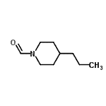 CAS#: 68291-27-0, 4-Propyl-1-piperidinecarbaldehyde