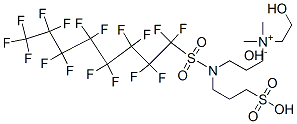 CAS#: 68298-11-3, [3-[[(Heptadecafluorooctyl)Sulphonyl](3-Sulphopropyl)Amino]Propyl](2-Hydroxyethyl)Dimethylammonium Hydroxide