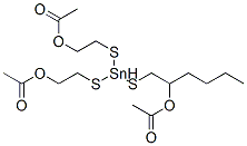 CAS#: 68298-39-5, 4-[(2-Acetoxyethyl)Thio]-4-Butyl-9-Oxo-8-Oxa-3,5-Dithia-4-Stannadecyl Acetate