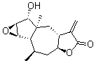 CAS 登录号：6831-10-3， (1aR,1bS,2R,3aS,6aR,7aS,8R,8aS)-8-羟基-2,7a-二甲基-6-亚甲基-1a,1b,2,3,3a,6a,7,7a,8,8a-十氢环氧乙烷并[1,2]薁并[6,5-b]呋喃-5(6H)-酮