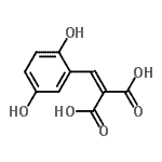 CAS#: 683214-15-5, (2,5-Dihydroxybenzylidene)malonic acid
