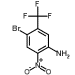 CAS#: 683241-86-3, 4-Bromo-2-nitro-5-(trifluoromethyl)aniline