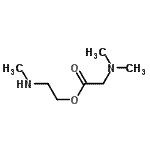 CAS 登录号：683272-14-2， 2-(甲基氨基)乙基N,N-二甲基甘氨酸酯